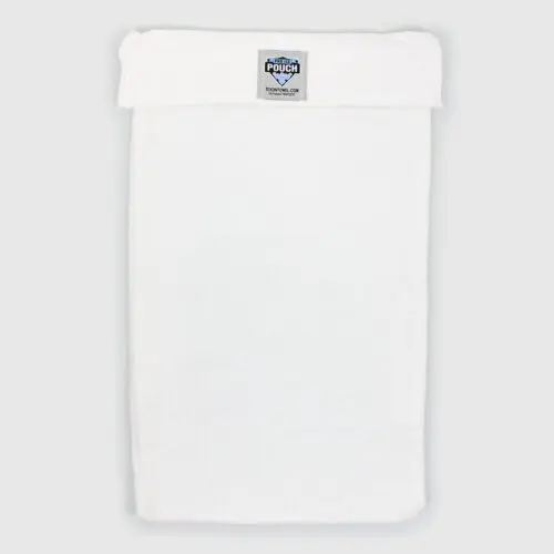 11x19 Pro Ice Pouch; Ice Pack Cover - White