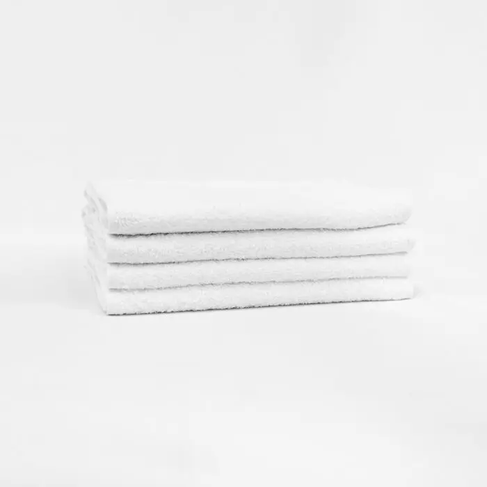 11x44 White Fitness Towel, Neck Towel, Athletic Towel