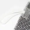 12x12 Black Mesh Zipper Laundry Glove Bag 3