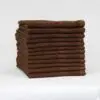 12x12 Standard Brown Color Washcloths