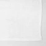 Closeup of 12x12 Economy White Washcloths in Bulk