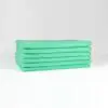 12x12 Green Microfiber Cloth Towels 30gm 1