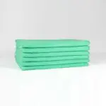 12x12 Green Microfiber Cloth Towels 30gm 1