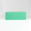 12x12 Green Microfiber Cloth Towels 30gm 2