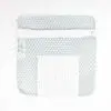 12x12 Grey Mesh Zipper Laundry Glove Bag 1