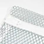 12x12 Grey Mesh Zipper Laundry Glove Bag 2
