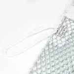 12x12 Grey Mesh Zipper Laundry Glove Bag 3