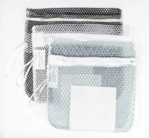 12x12 Mesh Zipper Laundry Bags