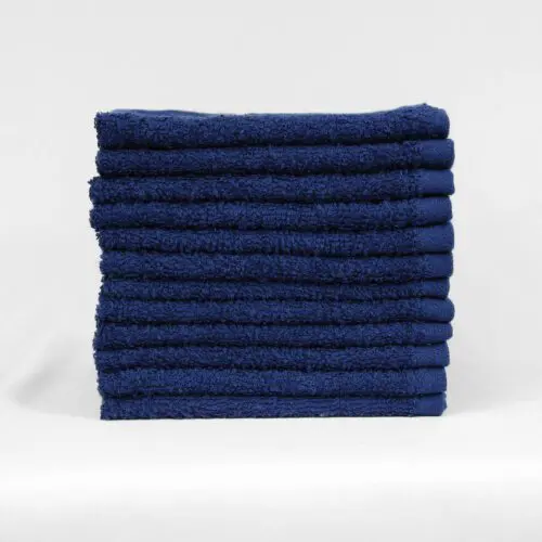 12x12 Washcloth, Navy Blue