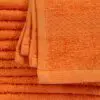 12x12 Standard Orange Color Washcloths
