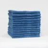 12x12 Standard Porcelain Blue Color Washcloths