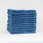 12x12 Standard Porcelain Blue Color Washcloths