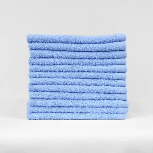 12x12 Washcloth, Sky Blue