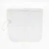 12x12 White Mesh Zipper Laundry Glove Bag 1