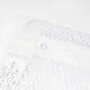 12x12 White Mesh Zipper Laundry Glove Bag 2