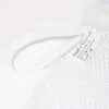 12x12 White Mesh Zipper Laundry Glove Bag 3