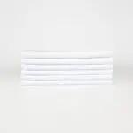 12x12 White Microfiber Cloth Towels 30gm 2