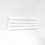 12x44 White Fitness Towels