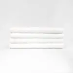 12x44 White Fitness Towels