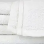 12x44 White Fitness Towels