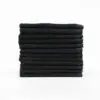 black washcloths, 13 x 13, High Quality, wholesale, bulk, wash cloths