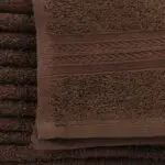 Brown washcloths, 13 x 13, High Quality, wholesale, bulk, wash cloths