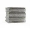 Grey washcloths, 13 x 13, High Quality, wholesale, bulk, wash cloths
