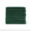 Hunter Green washcloths, 13 x 13, High Quality, wholesale, bulk, wash cloths
