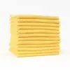 Yellow washcloths, 13 x 13, High Quality, wholesale, bulk, wash cloths