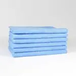 16x16 Blue Microfiber Cloth Towels 49gm 1