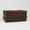 16x16 Brown Microfiber Cloth Towels 49gm 1