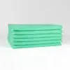 16x16 Green Microfiber Cloth Towels 35gm 1