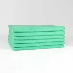 16x16 Green Microfiber Cloth Towels 35gm 1