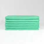 16x16 Green Microfiber Cloth Towels 35gm 2