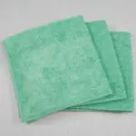 16x16 Microfiber Cloth 35g Green Towels