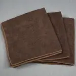 16x16 Microfiber Cloth 49g Brown Towels