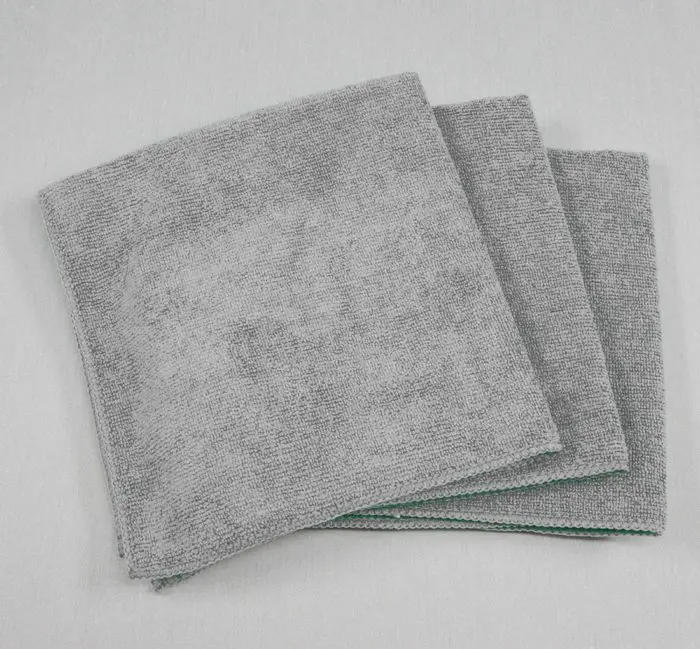 16x16 Microfiber Cloth 49g Grey Towels