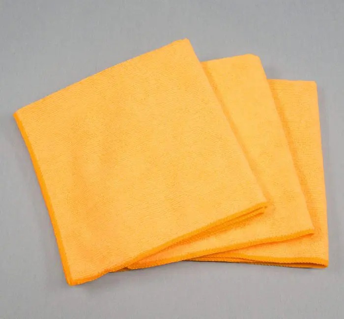 16x16 Microfiber Cloth 49g Orange Towels