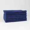 16x16 Navy Microfiber Cloth Towels 49gm 1