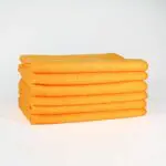 16x16 Orange Microfiber Cloth Towels 49gm 1