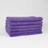 16x16 Purple Microfiber Cloth Towels 49gm 1