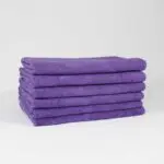 16x16 Purple Microfiber Cloth Towels 49gm 1