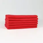 16x16 Red Microfiber Cloth Towels 35gm 1