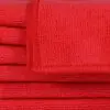 16x16 Red Microfiber Cloth Towels 35gm 3