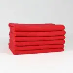 16x16 Red Microfiber Cloth Towels 49gm 1