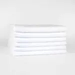 16x16 White Microfiber Cloth Towels 49gm 1