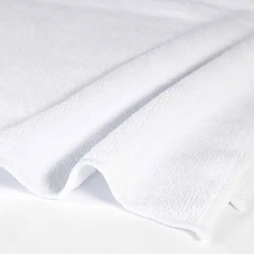 16x16 White Microfiber Cloth Towels 49gm 4