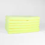 16x16 Yellow Microfiber Cloth Towels 49gm 1