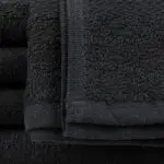 16x27 Black Salon Towel