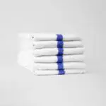 Blue Center Stripe Gym Towels from Texon